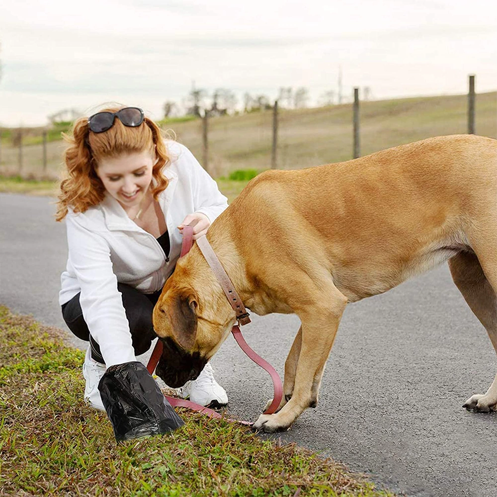 Biodegradable Wholesale Pet Poop Plastic Pack Dog Waste Bag Cat Poop Bag Portable Pet Garbage Bags