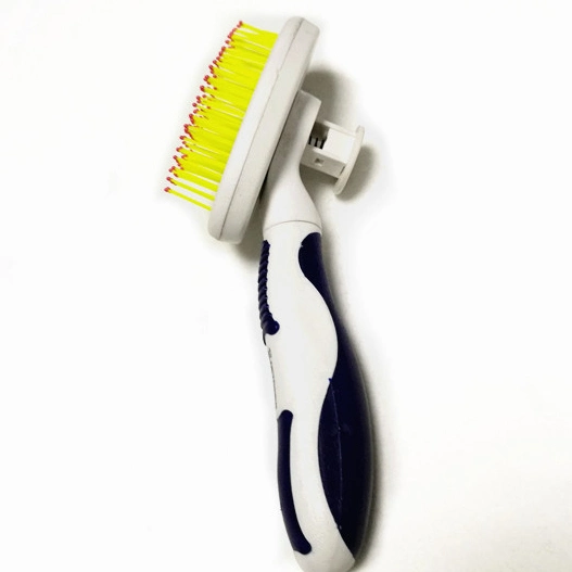 Yellow Pet Grooming Tool Hair Comb