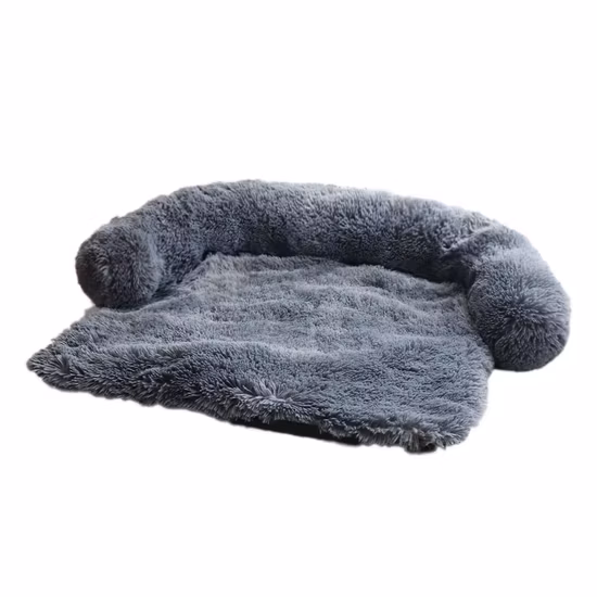 Fluffy Luxury Long Plush Warm Pet Sofa Bed